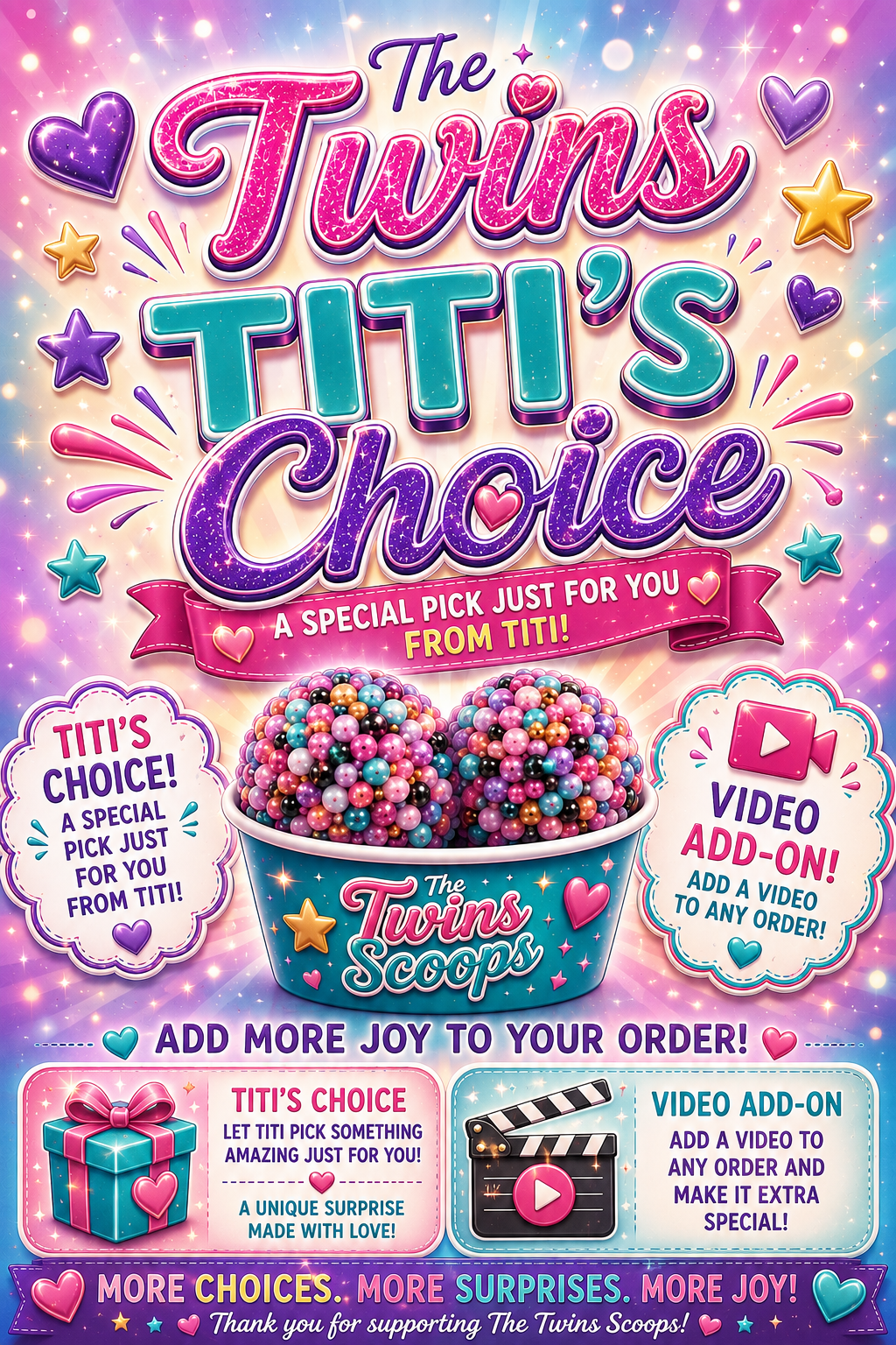 Titi's choice and video