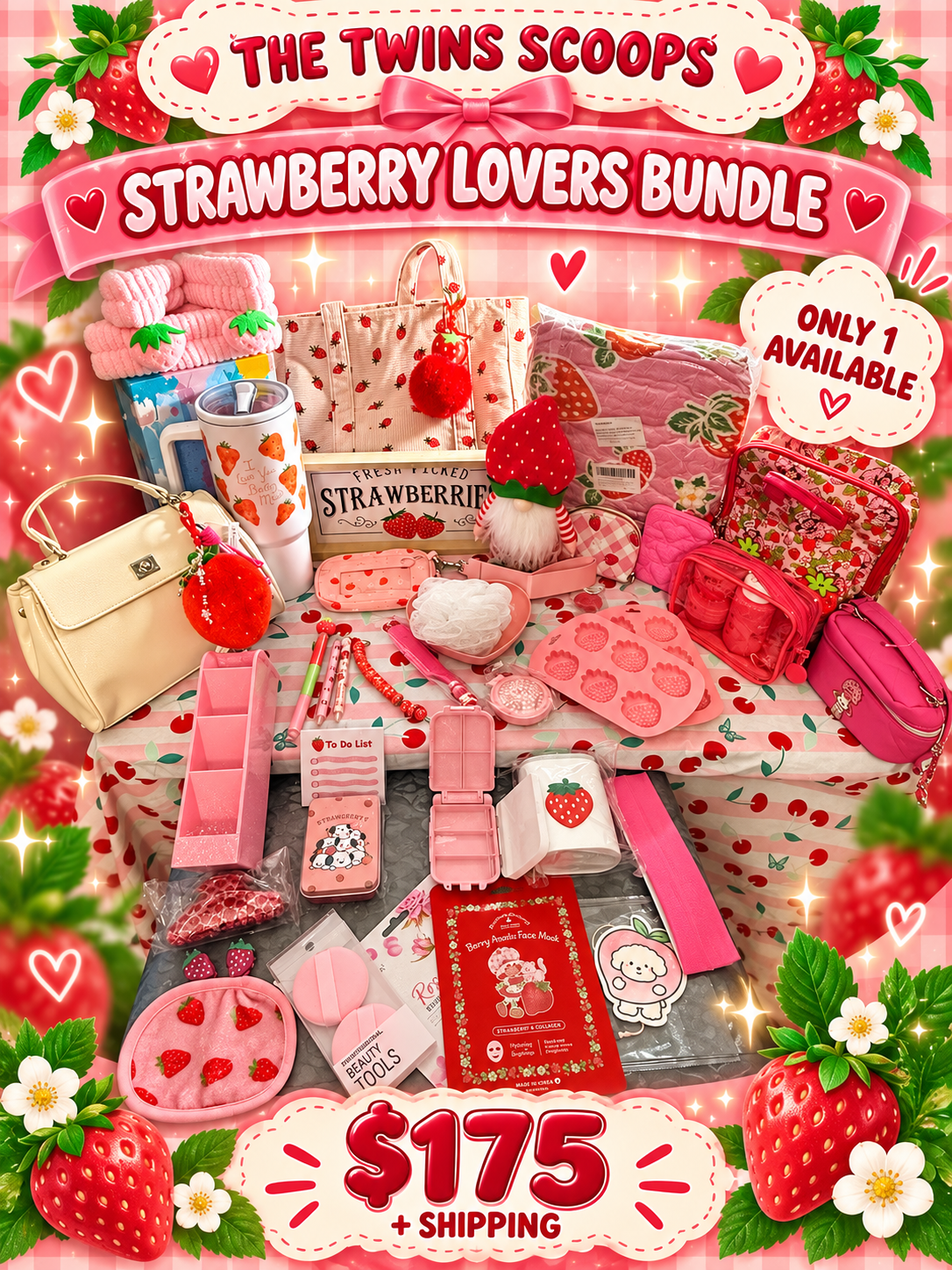 Strawberry lovers bundle