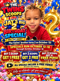 Jays bday 3 scoop plus free purse and video